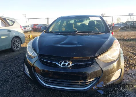 2013 Hyundai Elantra Gls z USA, uszkodzony, nr VIN 5NPDH4AE5DH315896